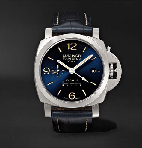 panerai gmt 10 days blue